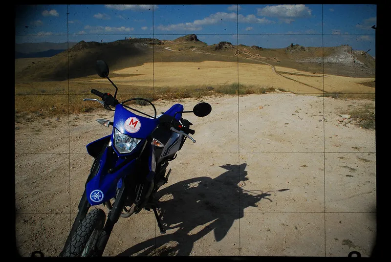 Dirt-biking in Turkey
